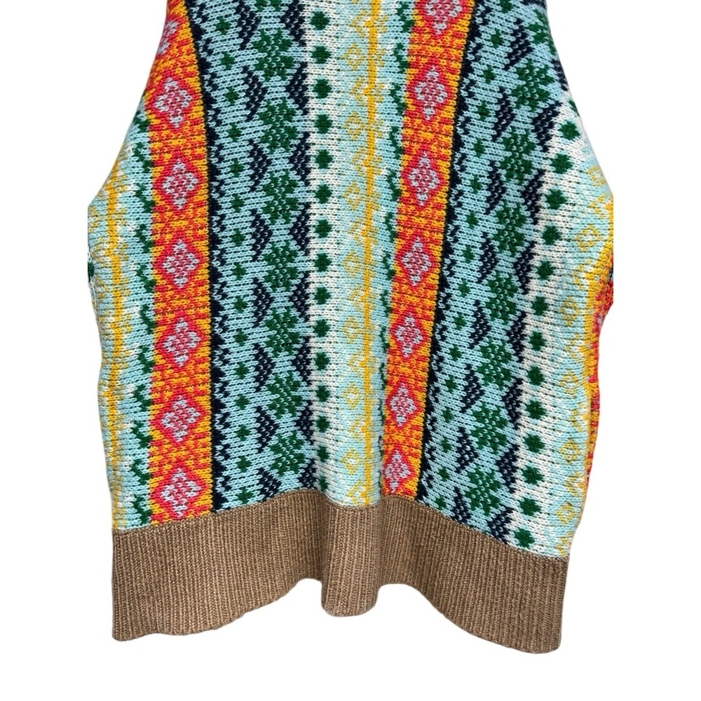 Anthropologie Carlotta Multicolored Shawl Cardigan Women's Size M/L - Picture 6 of 13